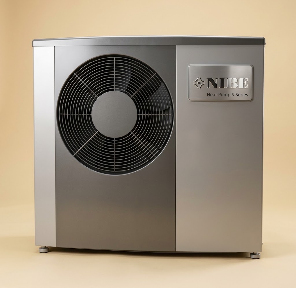 Pompă de căldură NIBE S2125-8, aer-apă monobloc 4,7 kW – Încălzire eficientă pentru locuințe